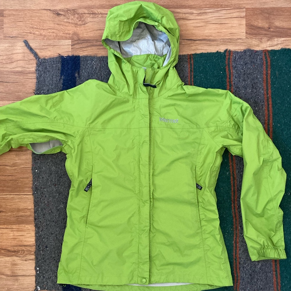 Medium Green Marmot Women's PreCip® Eco Jacket